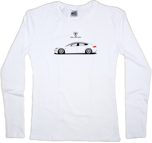 Women's Longsleeve Shirt - Tesla 8 - Mfest