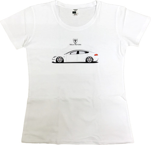 Women's Premium T-Shirt - Tesla 8 - Mfest