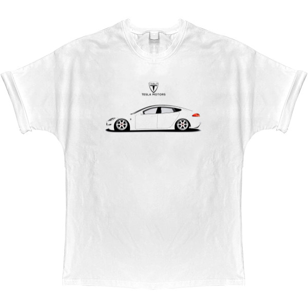 T-shirt Oversize - Tesla 8 - Mfest