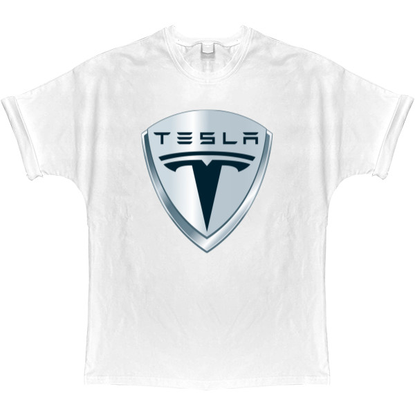 T-shirt Oversize - Tesla 5 - Mfest