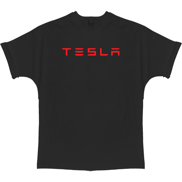 T-shirt Oversize - Tesla 4 - Mfest