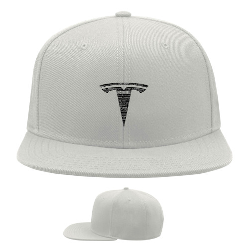 Snapback Baseball Cap - Tesla 3 - Mfest