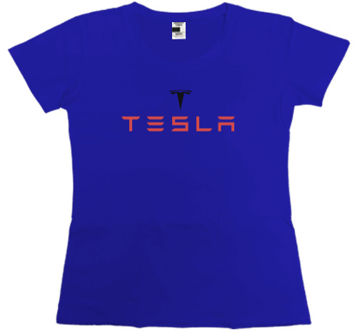 Women's Premium T-Shirt - Tesla 1 - Mfest