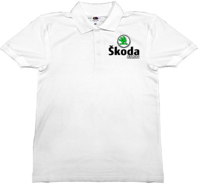 Поло Чоловіче Fruit of the loom - Skoda - Logo 19 - Mfest