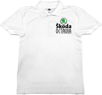 Man's Polo Shirt Fruit of the loom - Skoda - Logo 17 - Mfest