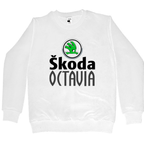 Свитшот Премиум Мужской - Skoda - Logo 17 - Mfest