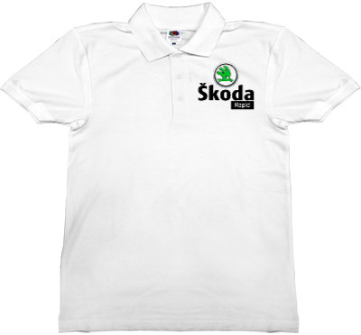 Поло Чоловіче Fruit of the loom - Skoda - Logo 16 - Mfest