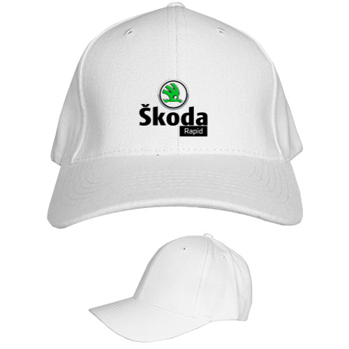 Кепка 6-панельна Дитяча - Skoda - Logo 16 - Mfest