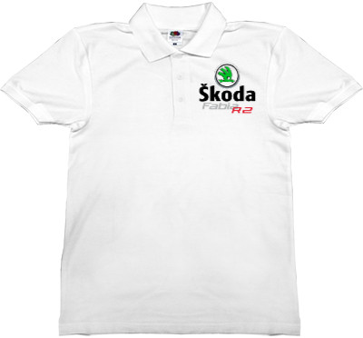 Поло Чоловіче Fruit of the loom - Skoda - Logo 15 - Mfest