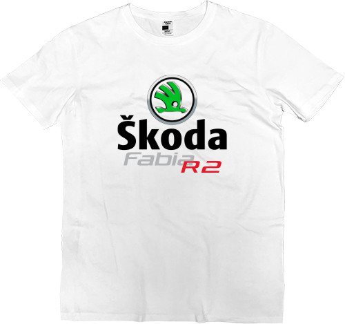 Men’s Premium T-Shirt - Skoda - Logo 15 - Mfest