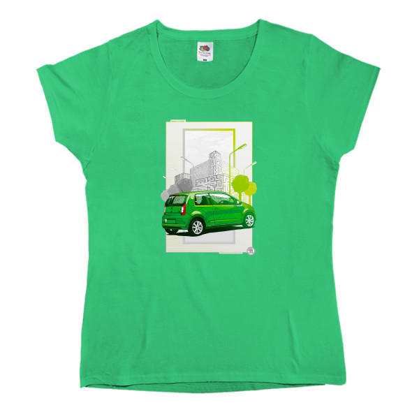 Women's T-shirt Fruit of the loom - Skoda - Logo 13 - Mfest