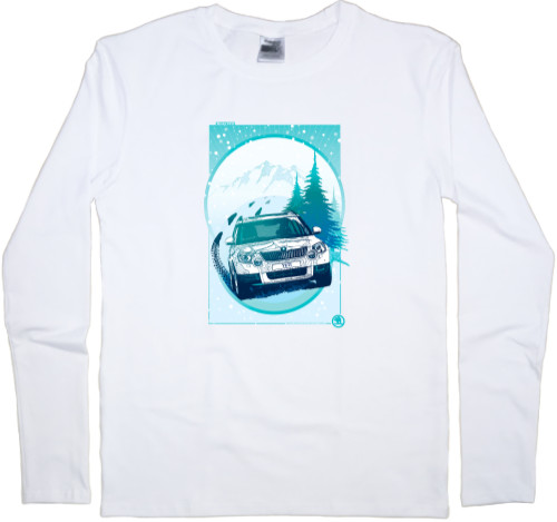 Men's Longsleeve Shirt - Skoda - Logo 12 - Mfest