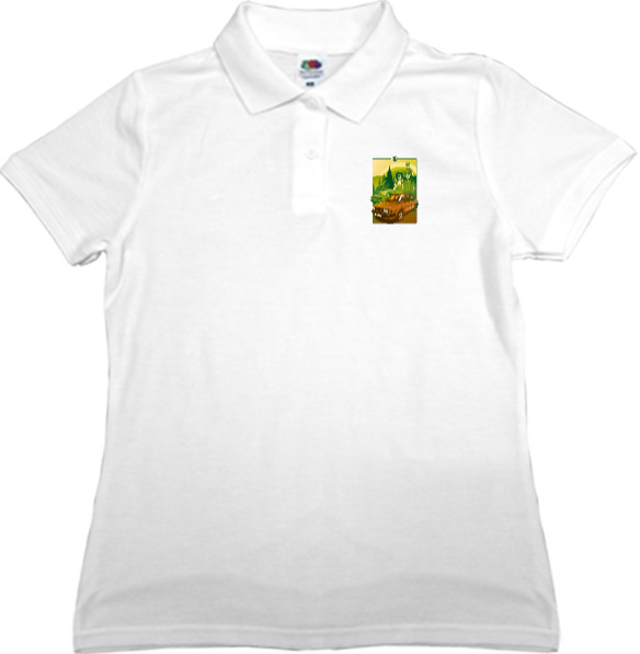 Women's Polo Shirt Fruit of the loom - Skoda - Logo 9 - Mfest