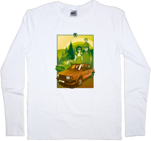 Men's Longsleeve Shirt - Skoda - Logo 9 - Mfest