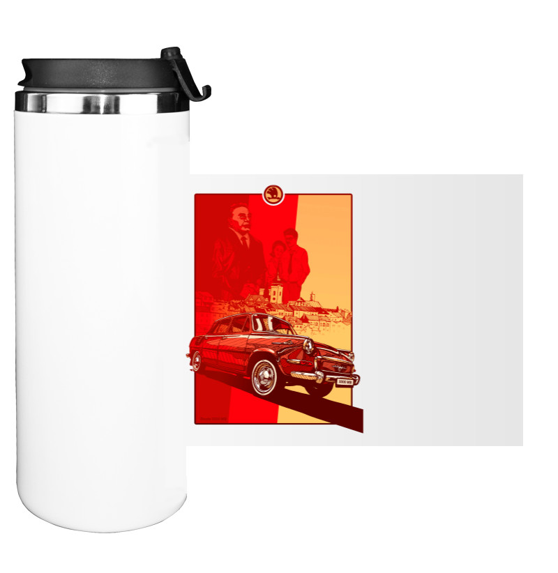 Water Bottle on Tumbler - Skoda - Logo 8 - Mfest