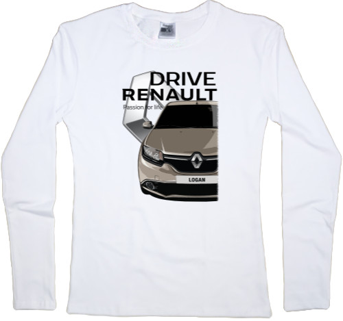 Women's Longsleeve Shirt - Renault - Logo 11 - Mfest