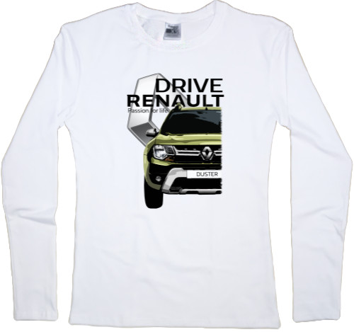 Women's Longsleeve Shirt - Renault - Logo 10 - Mfest