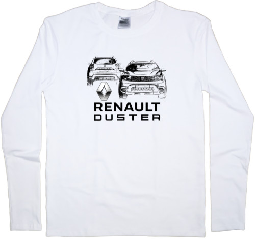 Men's Longsleeve Shirt - Renault - Logo 7 - Mfest