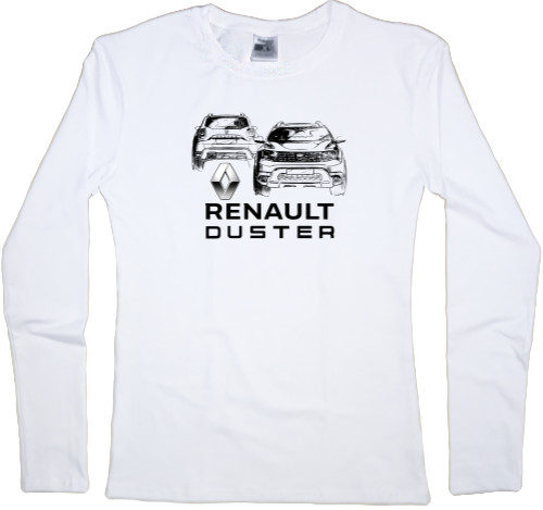 Women's Longsleeve Shirt - Renault - Logo 7 - Mfest