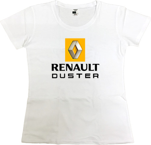 Футболка Преміум Жіноча - Renault - Logo 5 - Mfest