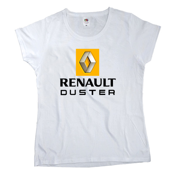 Футболка Класика Жіноча Fruit of the loom - Renault - Logo 5 - Mfest