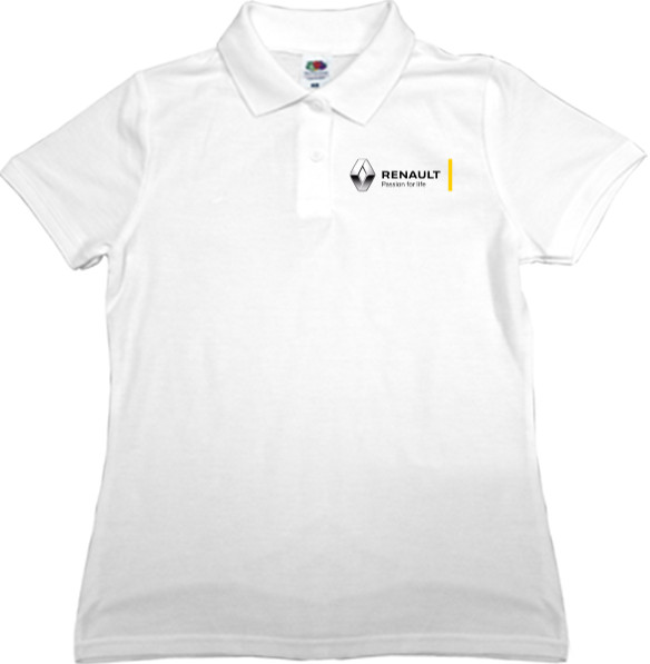 Women's Polo Shirt Fruit of the loom - Renault - Logo 4 - Mfest