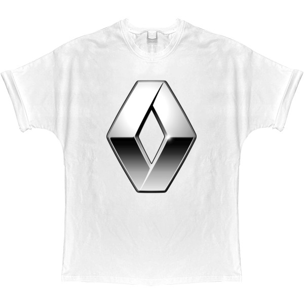 T-shirt Oversize - Renault - Logo 3 - Mfest