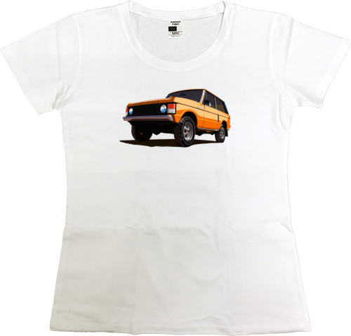 Women's Premium T-Shirt - Range Rover - Logo 12 - Mfest