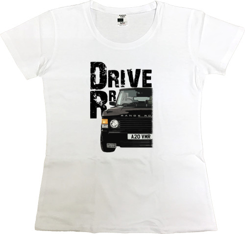 Women's Premium T-Shirt - Range Rover - Logo 11 - Mfest