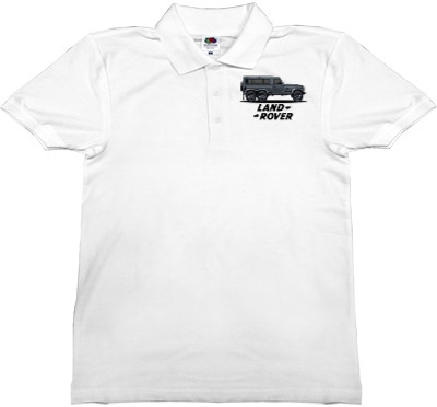 Man's Polo Shirt Fruit of the loom - Range Rover - Logo 10 - Mfest