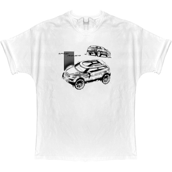 T-shirt Oversize - Range Rover - Logo 9 - Mfest