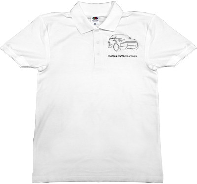 Man's Polo Shirt Fruit of the loom - Range Rover - Logo 8 - Mfest