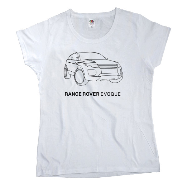 Women's T-shirt Fruit of the loom - Range Rover - Logo 8 - Mfest