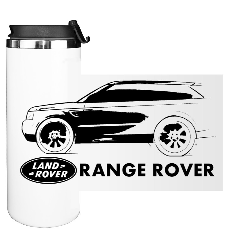 Water Bottle on Tumbler - Range Rover - Logo 6 - Mfest