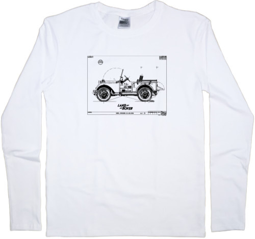 Men's Longsleeve Shirt - Range Rover - Logo 5 - Mfest