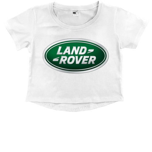 Kids' Premium Cropped T-Shirt - Range Rover - Logo 3 - Mfest