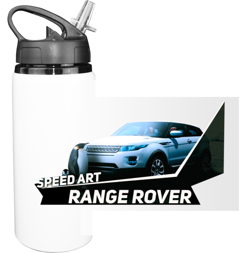 Sport Water Bottle - Range Rover - Logo 1 - Mfest