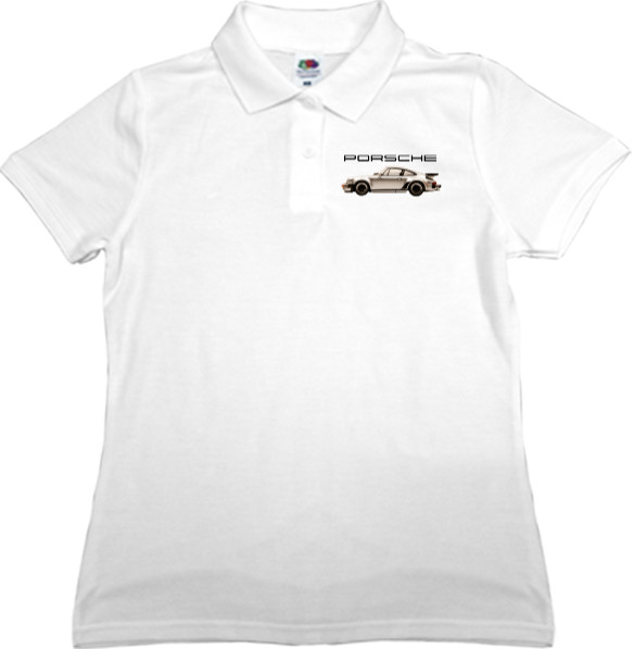 Women's Polo Shirt Fruit of the loom - Porsche - Logo 20 - Mfest