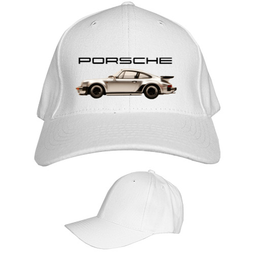 Кепка 6-панельная Детская - Porsche - Logo 20 - Mfest