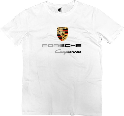 Футболка Преміум Чоловіча - Porsche - Logo 19 - Mfest