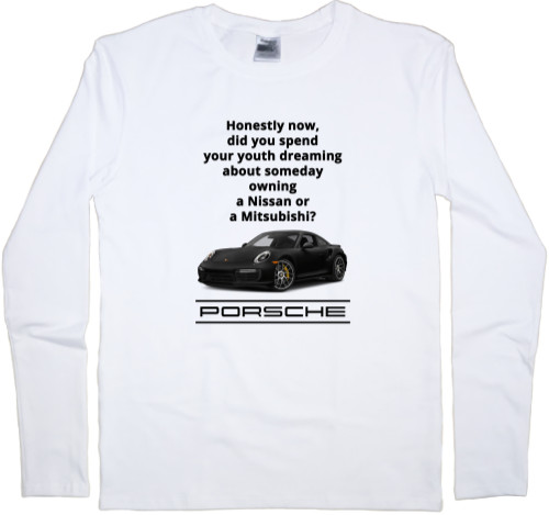 Men's Longsleeve Shirt - Porsche - Logo 17 - Mfest