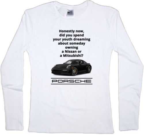 Women's Longsleeve Shirt - Porsche - Logo 17 - Mfest