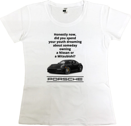 Women's Premium T-Shirt - Porsche - Logo 17 - Mfest