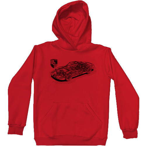 Unisex Hoodie - Porsche - Logo 14 - Mfest