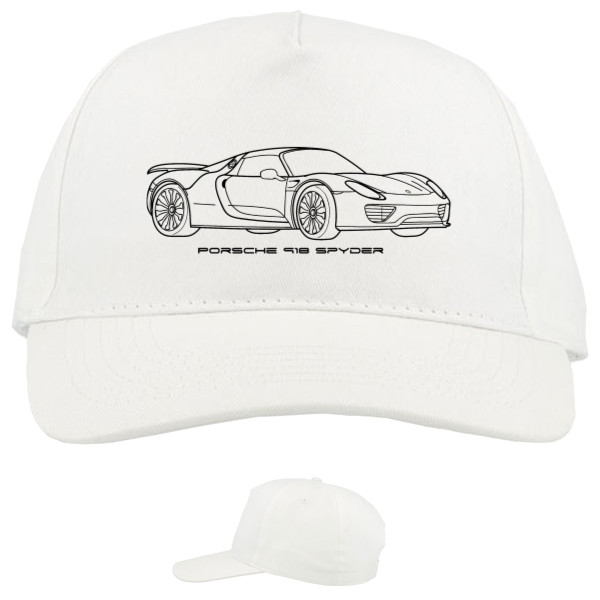 Кепка 5-панельна - Porsche - Logo 13 - Mfest