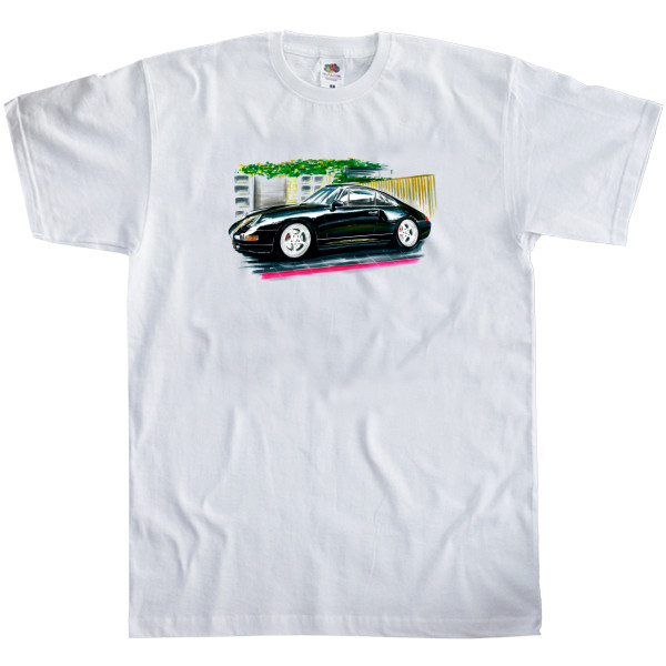 Kids' T-Shirt Fruit of the loom - Porsche - Logo 12 - Mfest