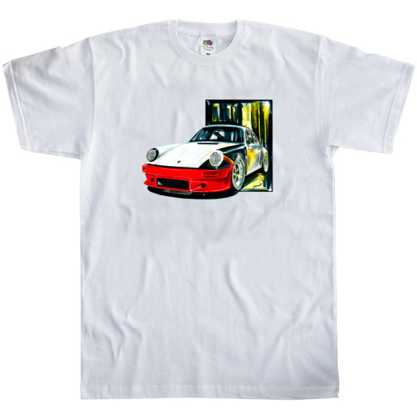 Kids' T-Shirt Fruit of the loom - Porsche - Logo 11 - Mfest