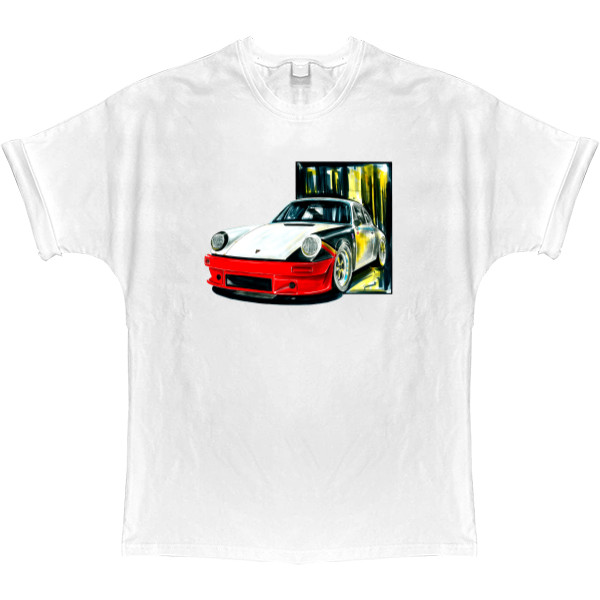 T-shirt Oversize - Porsche - Logo 11 - Mfest