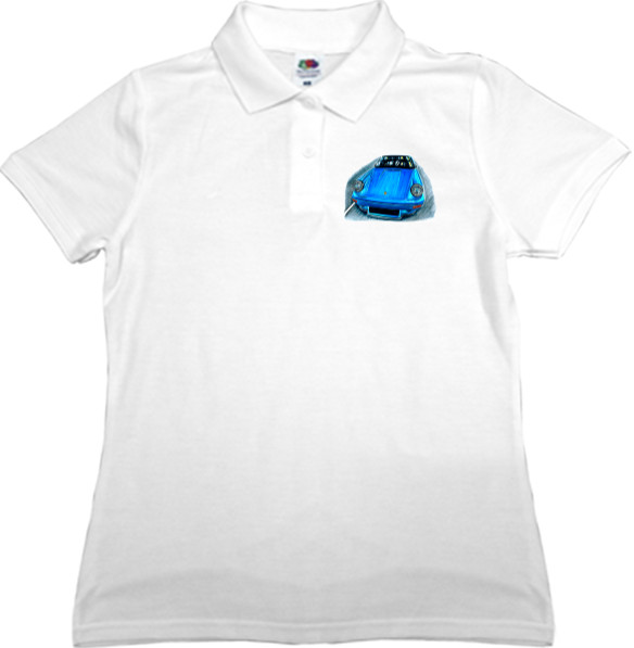 Women's Polo Shirt Fruit of the loom - Porsche - Logo 10 - Mfest