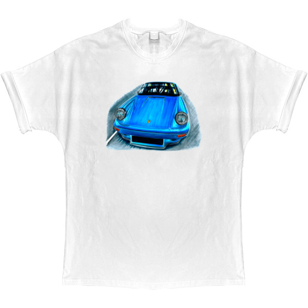 T-shirt Oversize - Porsche - Logo 10 - Mfest